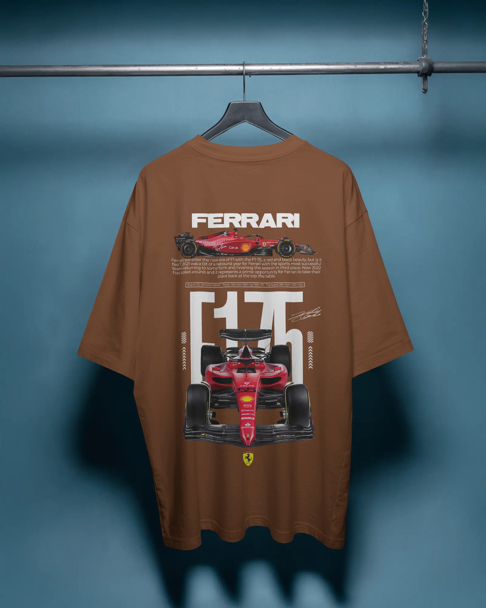 Ferrari F1 Oversized T-Shirt 3
