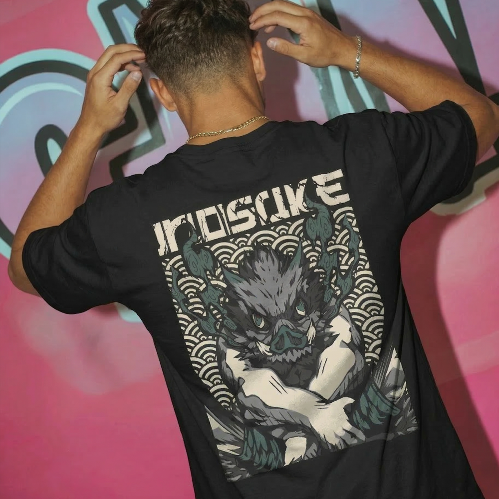 Inosuke Hashibira Oversized Anime T-Shirt