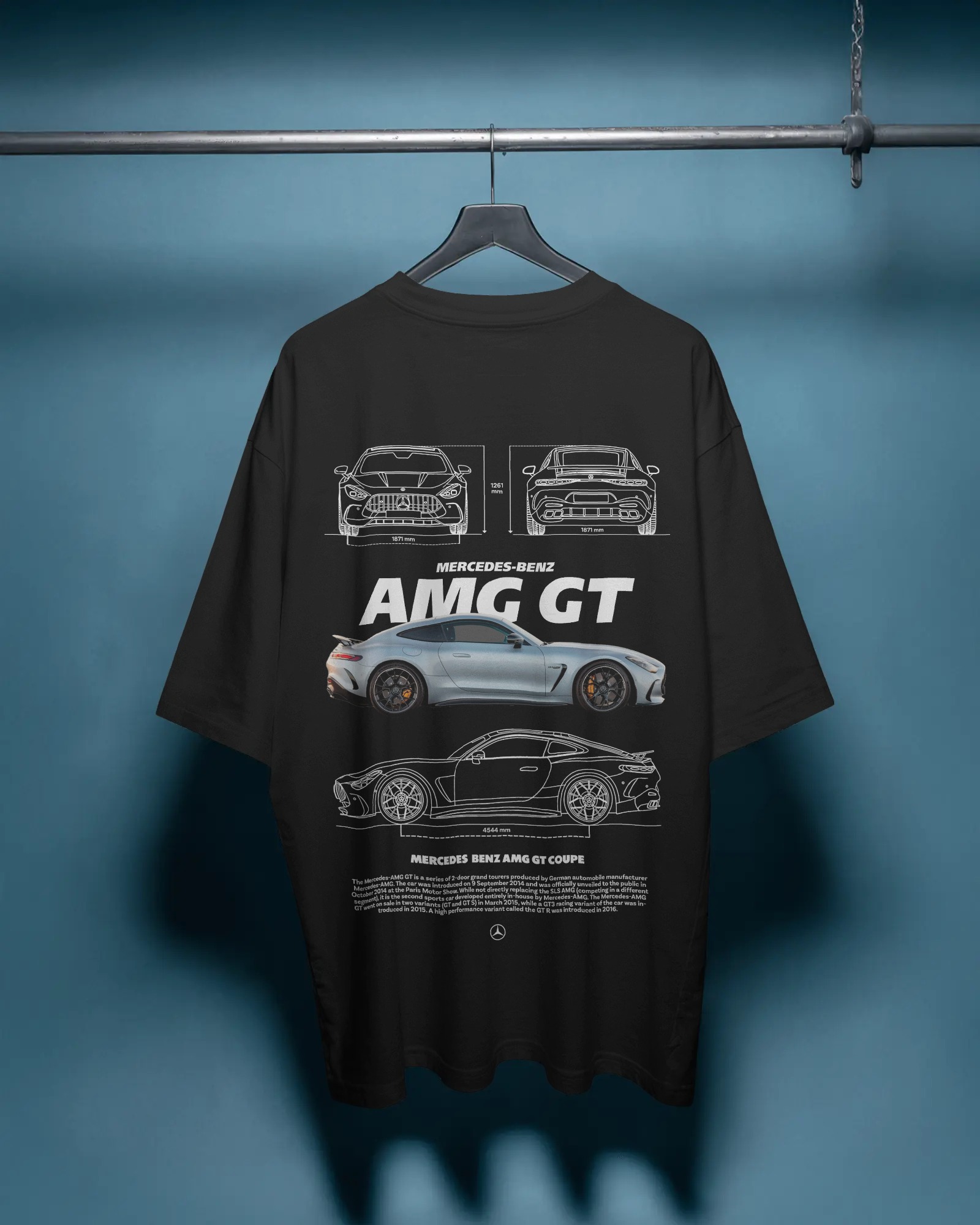 Mercedes-AMG GT Oversized T-shirt 4