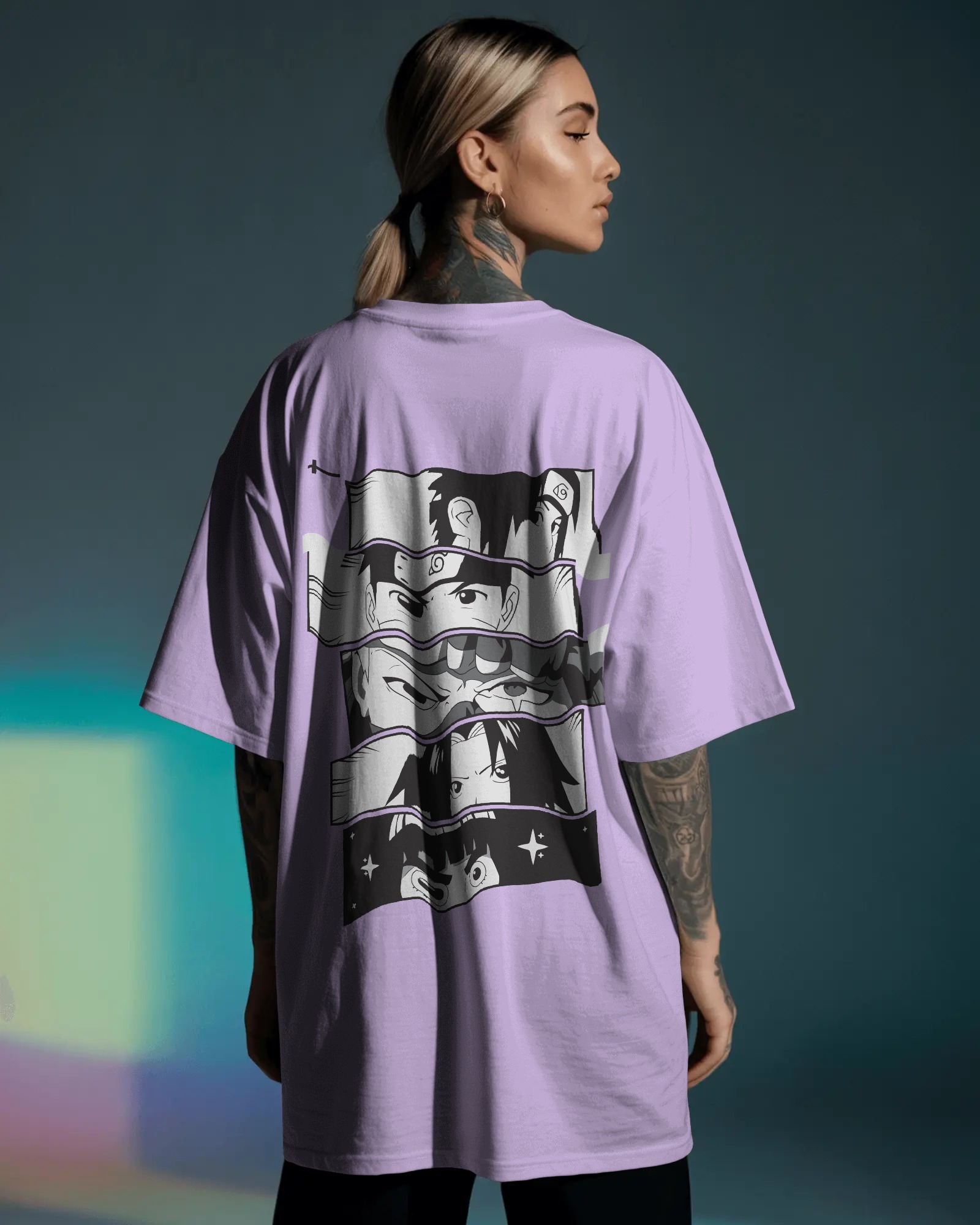 Naruto Anime Oversized T-Shirt 3