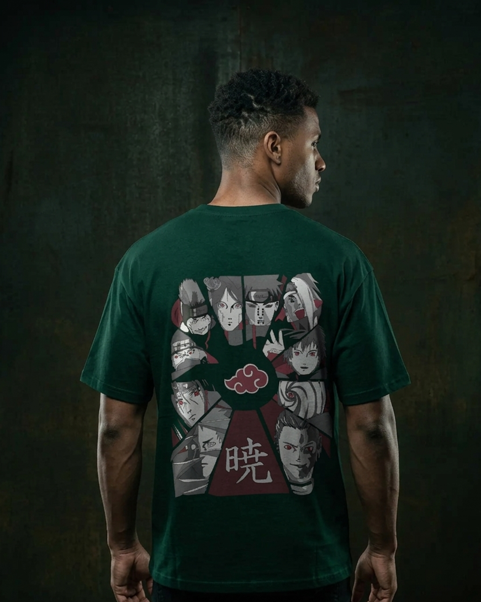 Sharingan Anime Oversized T-shirt 3